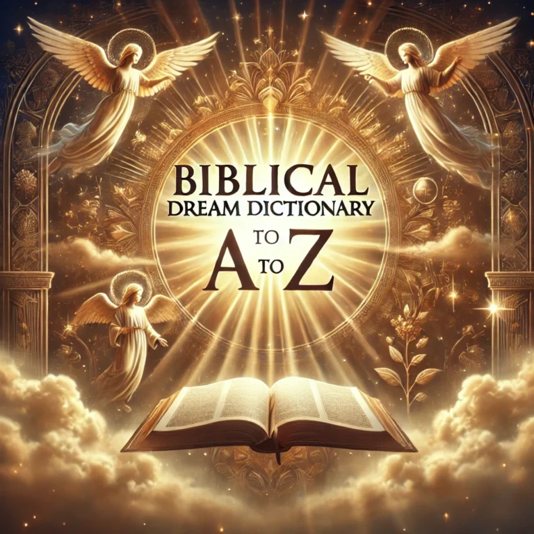 Biblical Dream Interpretation A to Z